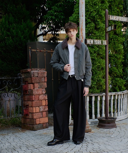 collar boa blouson/襟ボアブルゾン（ブルゾン）｜Regen Glanz