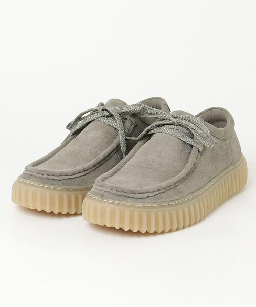 Clarks(クラークス)の「クラークス Torhill Lo トーヒルロー カジュアルシューズ(モカシン/デッキシューズ・メンズ・カーキ・80/75/70/65/95/90/85/60)」の6枚目の写真