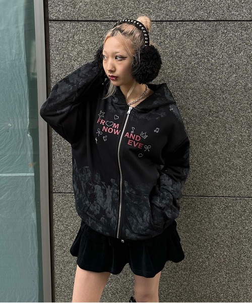 セール】ダートラインストーンパーカー（パーカー）｜sedacle girl