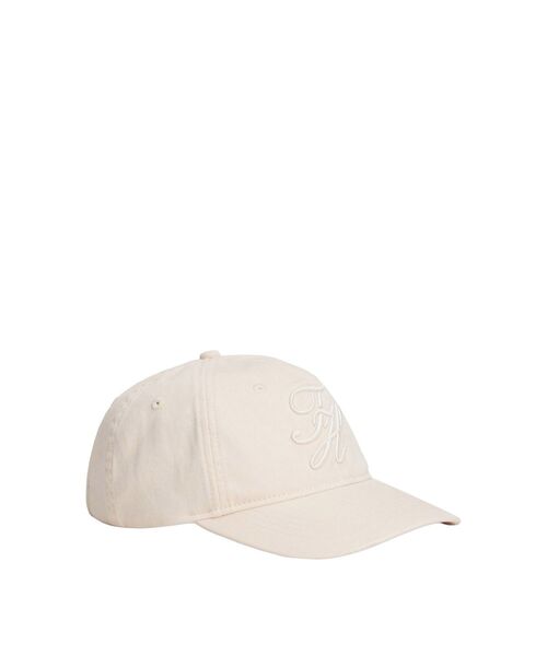 TOMMY HILFIGER(トミーヒルフィガー)の「エンブロイダリーキャップ(キャップ・レディース・アイボリー/ブラック/レッド/グリーン・FREE)」の2枚目の写真