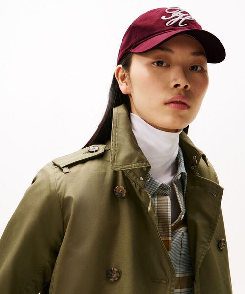 TOMMY HILFIGER(トミーヒルフィガー)の「エンブロイダリーキャップ(キャップ・レディース・アイボリー/ブラック/レッド/グリーン・FREE)」の10枚目の写真