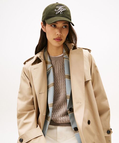 TOMMY HILFIGER(トミーヒルフィガー)の「エンブロイダリーキャップ(キャップ・レディース・アイボリー/ブラック/レッド/グリーン・FREE)」の16枚目の写真