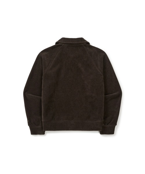 Snow Peak(スノーピーク)の「Snow Peak / Corduroy Wmn's Half Zip Sweatshirt コーデュロイ ウィメンズ ハーフジップ スウェットシャツ 海外限定(スウェット・レディース・ライトベージュ/ブラウン・S/M/L)」の4枚目の写真