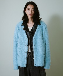 Camphor wood（カンファーウッド）の「mohair touch super shaggy cardigan / モヘアタッチスーパーシャギーカーディガン（カーディガン/ボレロ）」