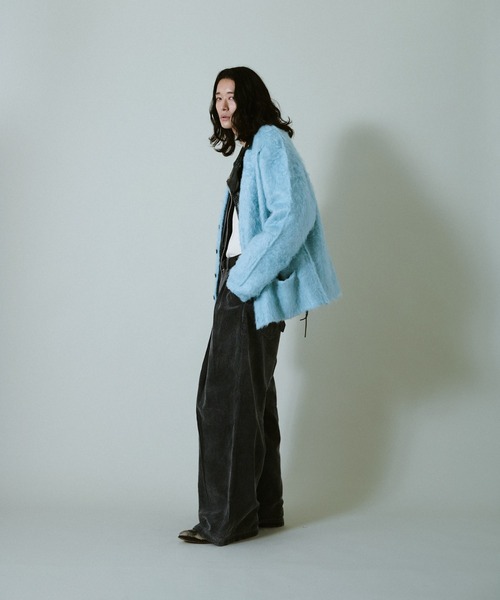 mohair touch super shaggy cardigan / モヘアタッチスーパーシャギー