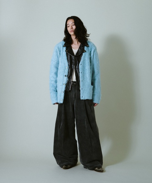 mohair touch super shaggy cardigan / モヘアタッチスーパーシャギー