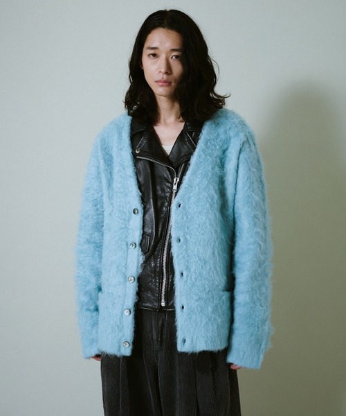 mohair touch super shaggy cardigan / モヘアタッチスーパーシャギー
