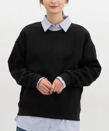 Honeys（ハニーズ）の「【ハニぽか】裏起毛ゆるスウェット（スウェット）」