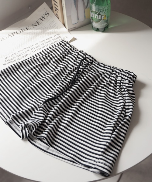 Ulysses(ユリシス)の「ボーダーショートパンツ(その他パンツ・レディース・ホワイト/グレー・F)」の20枚目の写真