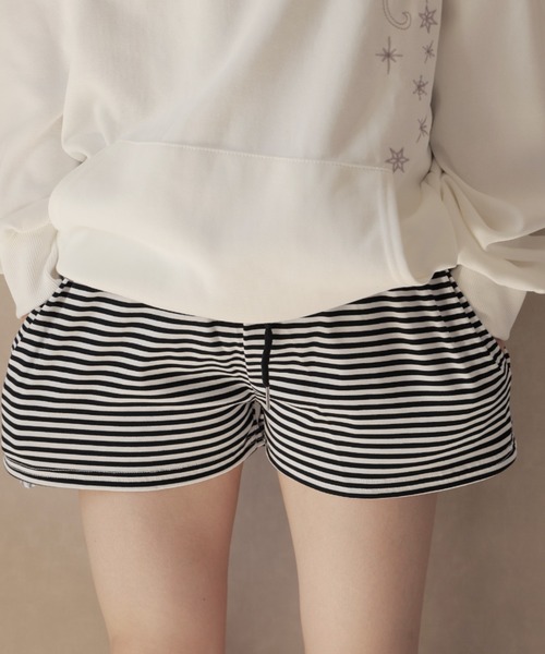Ulysses(ユリシス)の「ボーダーショートパンツ(その他パンツ・レディース・ホワイト/グレー・F)」の12枚目の写真