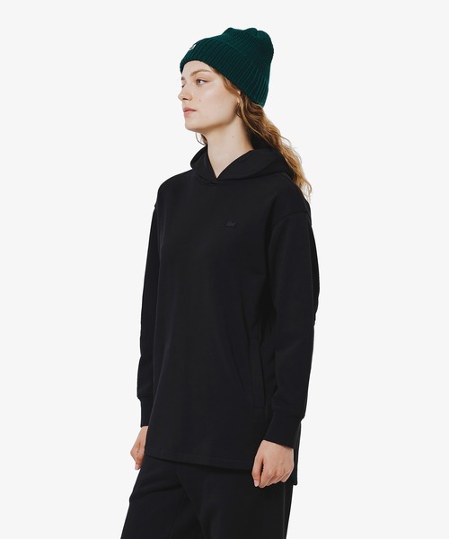 LACOSTE(ラコステ)の「裏パイルスウェットフーディー(パーカー・レディース・オフホワイト/ブラック/ダークブラウン・34/36/38/40)」の10枚目の写真
