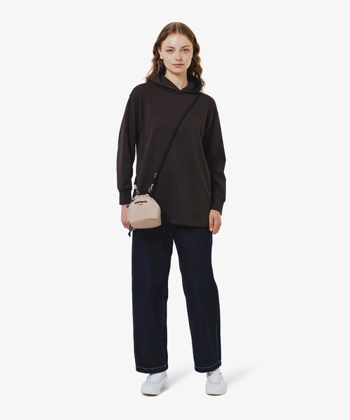 LACOSTE(ラコステ)の「裏パイルスウェットフーディー(パーカー・レディース・オフホワイト/ブラック/ダークブラウン・34/36/38/40)」の22枚目の写真