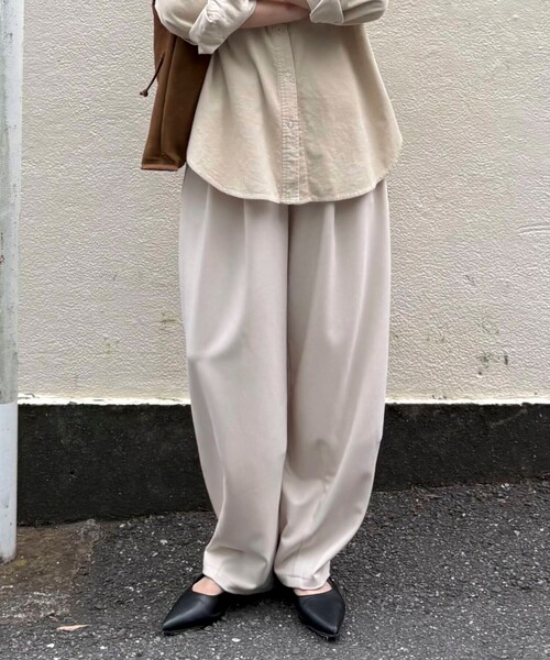 セール】コクーンギャザーパンツ（その他パンツ）｜fredy emue