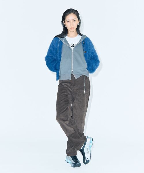 Green　Parks（グリーンパークス）の「■WITH KURUMI NAKATA コーデュロイパンツ（その他パンツ・レディース・ブラウン/グリーン・FREE）」の4枚目の写真