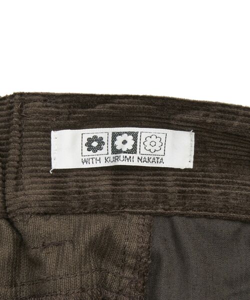Green　Parks（グリーンパークス）の「■WITH KURUMI NAKATA コーデュロイパンツ（その他パンツ・レディース・ブラウン/グリーン・FREE）」の18枚目の写真