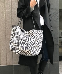 A4大人気商品!アニマル柄 ゼブラ☆レオパード トートバック