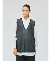 mizuiroind｜ミズイロインドのベスト（ブラック/黒色系）通販 - ZOZOTOWN