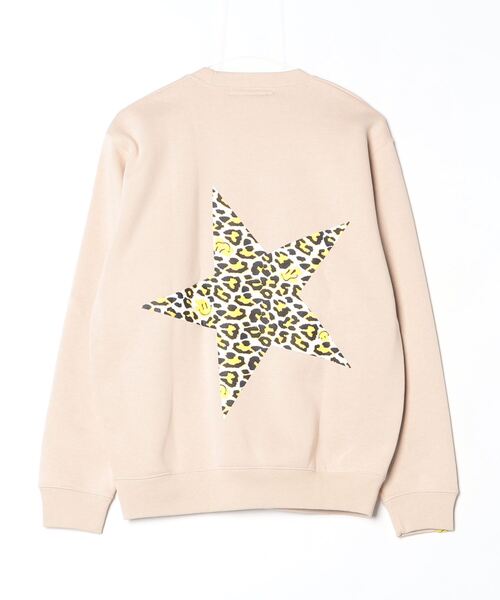 STUD MUFFIN（スタッドマフィン）の「STUD MUFFIN/スタッドマフィン/別注レオパードバックスタースウェット（スウェット・メンズ・ブラック・2/3）」の3枚目の写真