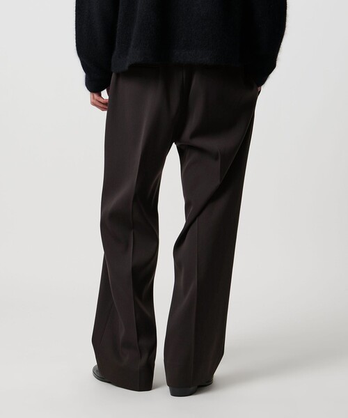 H＞ダブルクロス フレア ワイドパンツ（スラックス）｜H BEAUTY&YOUTH