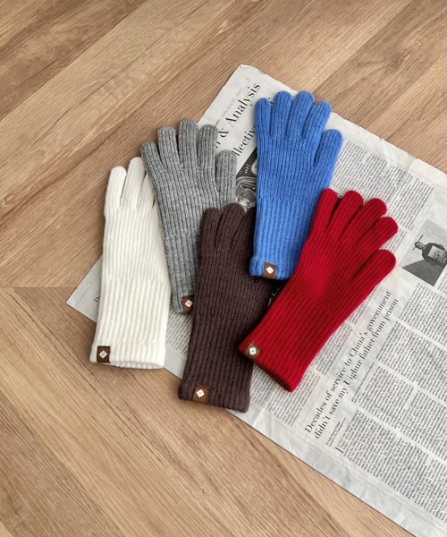 10色展開】ユニセックススマホ対応ニット手袋（手袋）｜CLEA（クレア