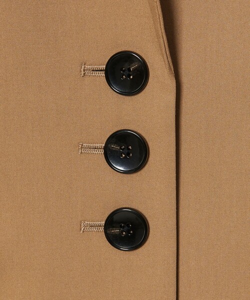 EMMEL REFINES（エメルリファインズ）の「＜EMMEL REFINES＞EM タチキリ テーラード ジャケット（テーラードジャケット・レディース・ベージュ/ダークグレー・M/S）」の7枚目の写真