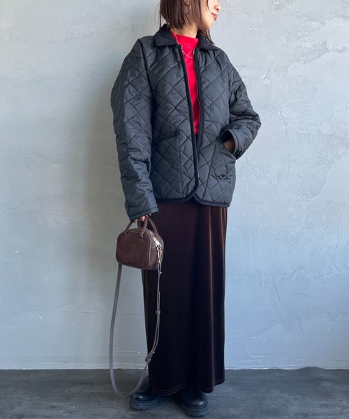 LAVENHAM（ラベンハム）の「[LAVENHAM/ラベンハム] TEYNHAM MENS テイナム キルティングジャケット（その他アウター・レディース・ブラック・M/L）」の21枚目の写真