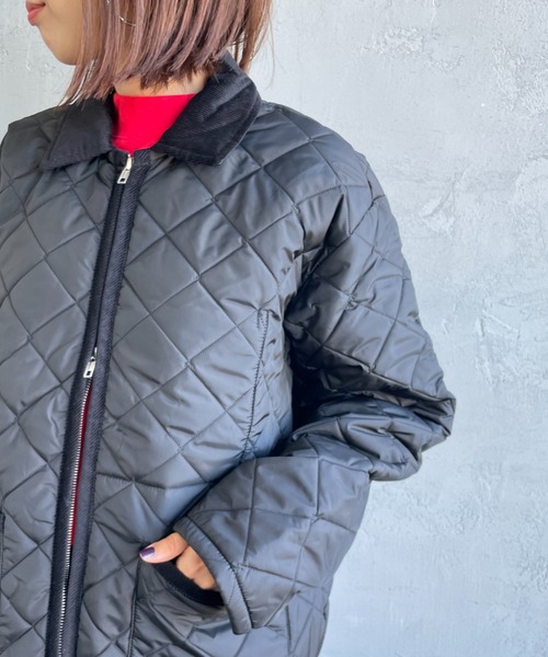 LAVENHAM（ラベンハム）の「[LAVENHAM/ラベンハム] TEYNHAM MENS テイナム キルティングジャケット（その他アウター・レディース・ブラック・M/L）」の8枚目の写真