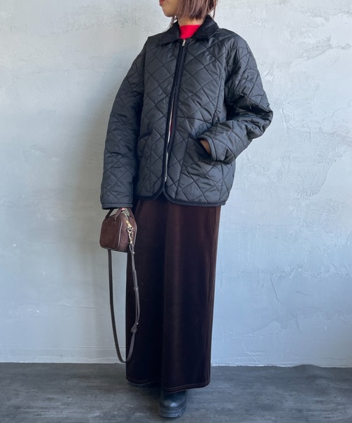 LAVENHAM（ラベンハム）の「[LAVENHAM/ラベンハム] TEYNHAM MENS テイナム キルティングジャケット（その他アウター・レディース・ブラック・M/L）」の3枚目の写真