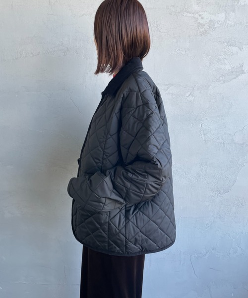 LAVENHAM（ラベンハム）の「[LAVENHAM/ラベンハム] TEYNHAM MENS テイナム キルティングジャケット（その他アウター・レディース・ブラック・M/L）」の6枚目の写真