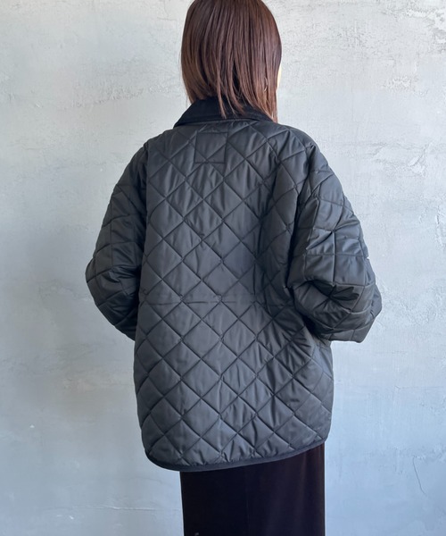 LAVENHAM（ラベンハム）の「[LAVENHAM/ラベンハム] TEYNHAM MENS テイナム キルティングジャケット（その他アウター・レディース・ブラック・M/L）」の7枚目の写真