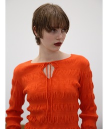 Katrin TOKYO（カトリーントーキョー）の「shirring hole knit（ニット/セーター）」
