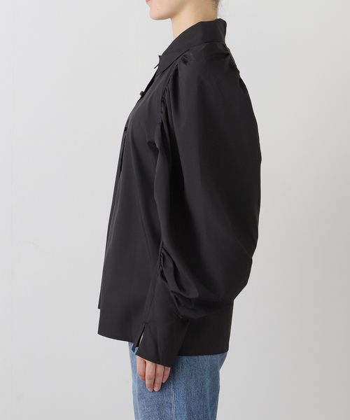 FUMIE TANAKA（フミエタナカ）の「【FUMIE TANAKA(フミエタナカ)】ball sh：シャツ（シャツ/ブラウス・レディース・ブラック/ホワイト・2）」の5枚目の写真