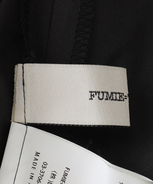 FUMIE TANAKA（フミエタナカ）の「【FUMIE TANAKA(フミエタナカ)】ball sh：シャツ（シャツ/ブラウス・レディース・ブラック/ホワイト・2）」の10枚目の写真