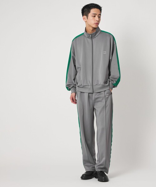CITEN（シテン）の「＜CITEN＞トラックジャージラインパンツ（その他パンツ・メンズ・グレー系/ブラック・S/M/L）」の4枚目の写真