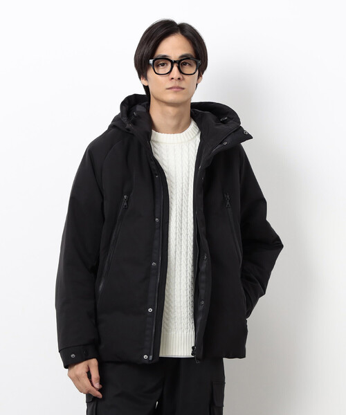 COMME CA ISM（コムサイズム）の「ウェザー リサイクルダウン フードブルゾン（ダウンジャケット/コート・メンズ・ダークブラウン/ネイビー/ブラック・LARGE/MEDIUM）」の7枚目の写真