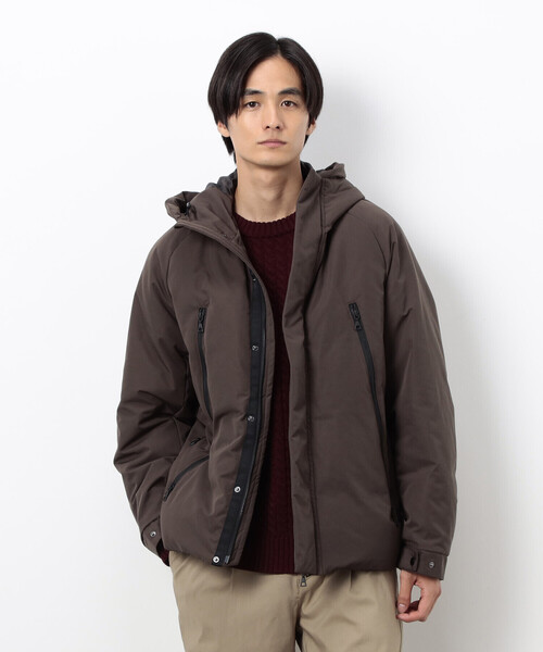 COMME CA ISM（コムサイズム）の「ウェザー リサイクルダウン フードブルゾン（ダウンジャケット/コート・メンズ・ダークブラウン/ネイビー/ブラック・LARGE/MEDIUM）」の19枚目の写真