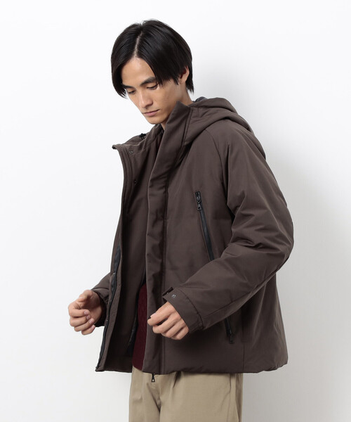 COMME CA ISM（コムサイズム）の「ウェザー リサイクルダウン フードブルゾン（ダウンジャケット/コート・メンズ・ダークブラウン/ネイビー/ブラック・LARGE/MEDIUM）」の20枚目の写真