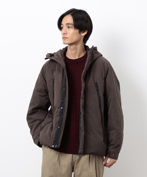 COMME CA ISM（コムサイズム）の「ウェザー リサイクルダウン フードブルゾン（ダウンジャケット/コート・メンズ・ダークブラウン/ネイビー/ブラック・LARGE/MEDIUM）」の21枚目の写真