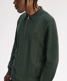 Fred Perry オリーブ ポロシャツ　44 中古・古着通販】FRED PERRY (フレッドペリー) PINSTRIPE SHIRT