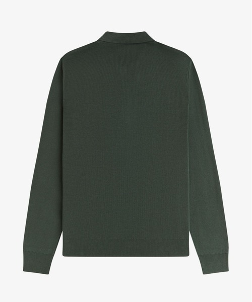 Tonal Stripe Knitted Polo Shirt／トーナルストライプニットポロシャツ