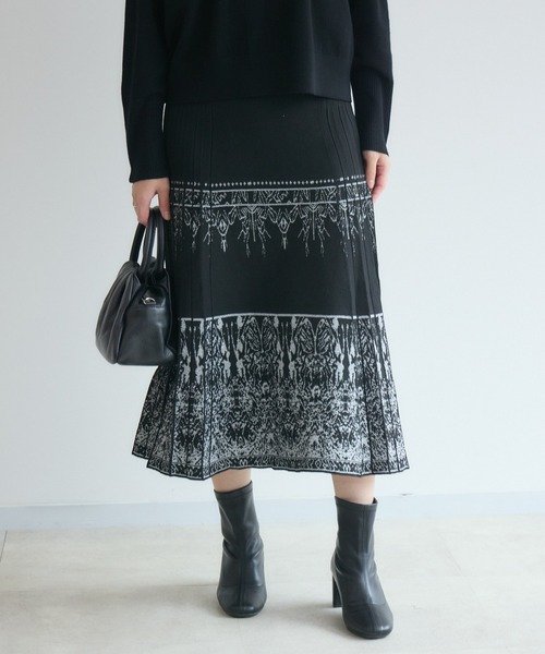 Paradise Picnic（パラダイスピクニック）の「ラメ糸ニットスカート（スカート・レディース・ゴールド/シルバー・FREE）」の10枚目の写真