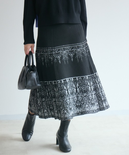 Paradise Picnic（パラダイスピクニック）の「ラメ糸ニットスカート（スカート・レディース・ゴールド/シルバー・FREE）」の12枚目の写真