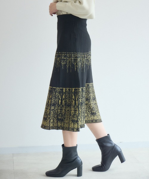 Paradise Picnic（パラダイスピクニック）の「ラメ糸ニットスカート（スカート・レディース・ゴールド/シルバー・FREE）」の21枚目の写真