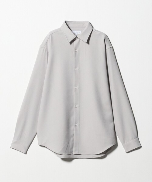 A DAY IN THE LIFE UNITED ARROWS(アデイインザライフユナイテッドアローズ)の「ウールライク ツイル リラックスシャツ<A DAY IN THE LIFE>(シャツ/ブラウス・メンズ・ライトグレー/モカ/ネイビー・M/L/S)」の2枚目の写真
