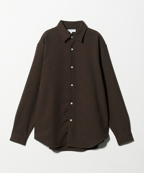 A DAY IN THE LIFE UNITED ARROWS(アデイインザライフユナイテッドアローズ)の「ウールライク ツイル リラックスシャツ<A DAY IN THE LIFE>(シャツ/ブラウス・メンズ・ライトグレー/モカ/ネイビー・M/L/S)」の19枚目の写真
