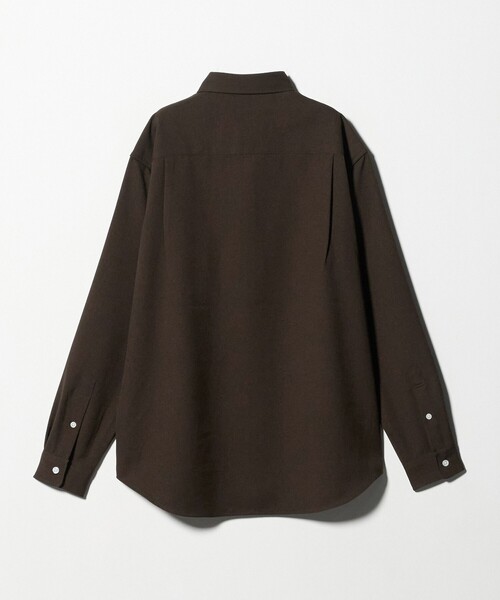 A DAY IN THE LIFE UNITED ARROWS(アデイインザライフユナイテッドアローズ)の「ウールライク ツイル リラックスシャツ<A DAY IN THE LIFE>(シャツ/ブラウス・メンズ・ライトグレー/モカ/ネイビー・M/L/S)」の20枚目の写真