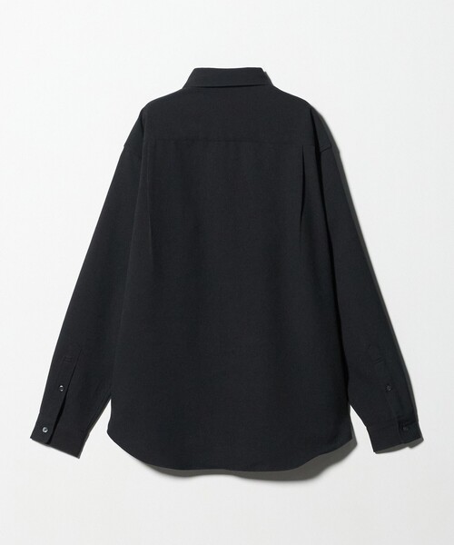 A DAY IN THE LIFE UNITED ARROWS(アデイインザライフユナイテッドアローズ)の「ウールライク ツイル リラックスシャツ<A DAY IN THE LIFE>(シャツ/ブラウス・メンズ・ライトグレー/モカ/ネイビー・M/L/S)」の4枚目の写真