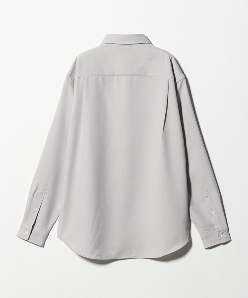 A DAY IN THE LIFE UNITED ARROWS(アデイインザライフユナイテッドアローズ)の「ウールライク ツイル リラックスシャツ<A DAY IN THE LIFE>(シャツ/ブラウス・メンズ・ライトグレー/モカ/ネイビー・M/L/S)」の7枚目の写真