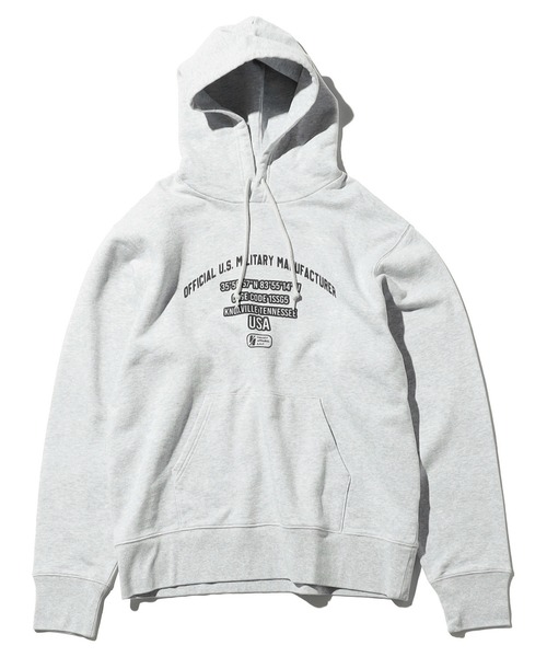 Valley Apparel（バレーアパレル）の「CAGE CODEパーカー（パーカー・メンズ・グリーン/ヘザーグレー・MEDIUM/LARGE/X-LARGE）」の2枚目の写真