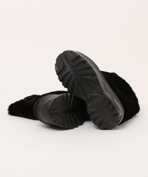 LUGG NAGG(ラグナグ)の「【BeF】【厚底】ブーツカバーつきスニーカーブーツ【スポっと着脱】(ブーツ・レディース・ブラック/キャメル/ベージュ・S/M/L/LL)」の5枚目の写真
